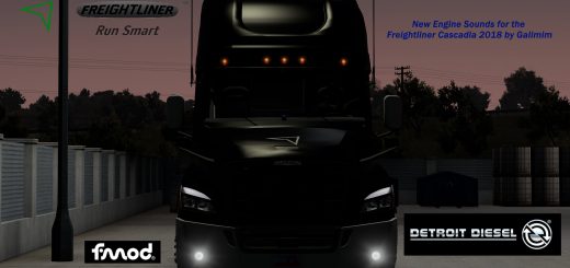 2181773132 preview New Detroit Diesel Engine Sounds for the 2018 Cascadia by Galimim 3CWX